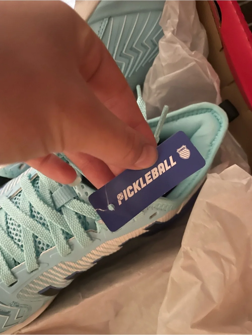 Adidas Women's Pickleball Athletic Shoes in Teal and Blue